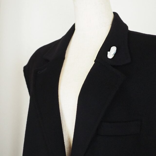 バロックパールブローチ № P12