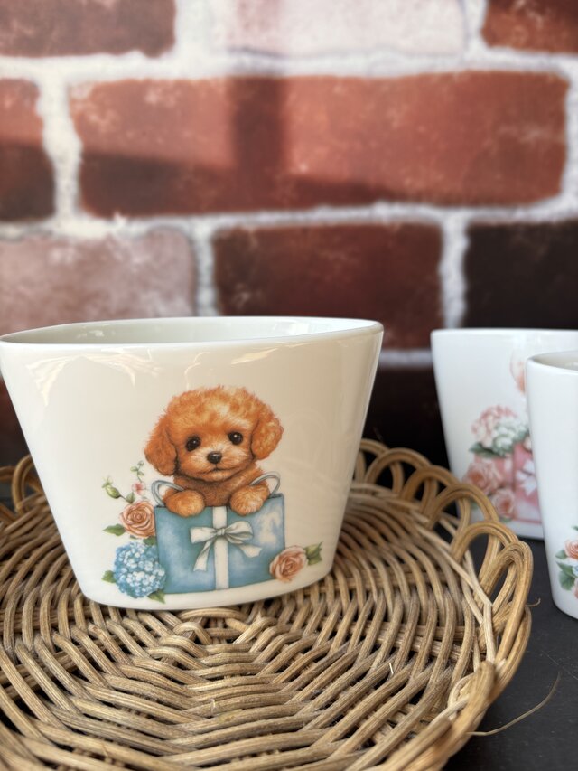 限定1個　トイプードル　しゃもじスタンド