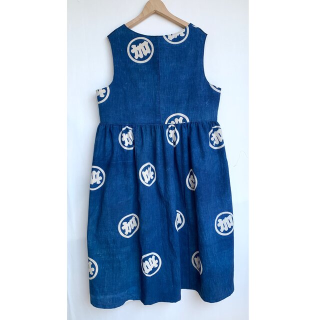 古布のジャンパースカート | iichi 日々の暮らしを心地よくする