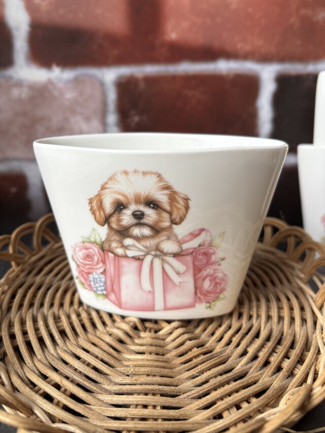 限定1個　シーズー　しゃもじスタンド