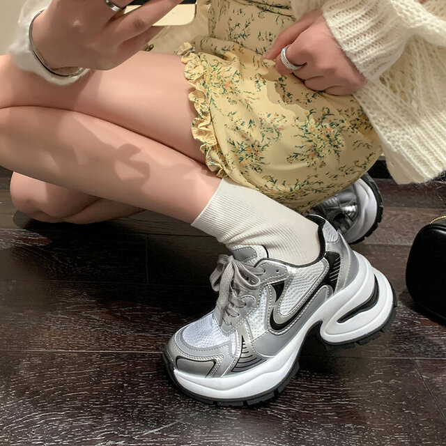ハンドメイド新作レディーススニーカーシューズ運動靴 パンプス