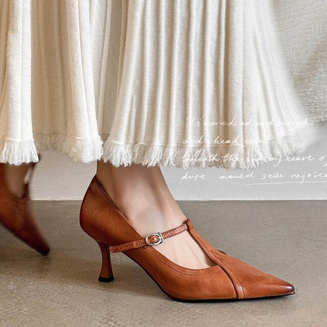★新品未使用★ハイヒール　女子競技用ヒール、練習にもおすすめ！ イイ女ポインテッド 8cmヒール パンプス[品番：HSYS0000940
