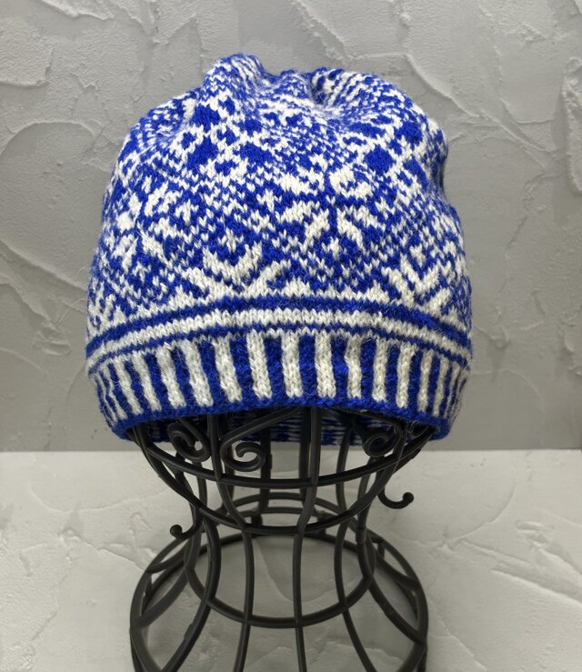 2wayノルディックニットキャップ