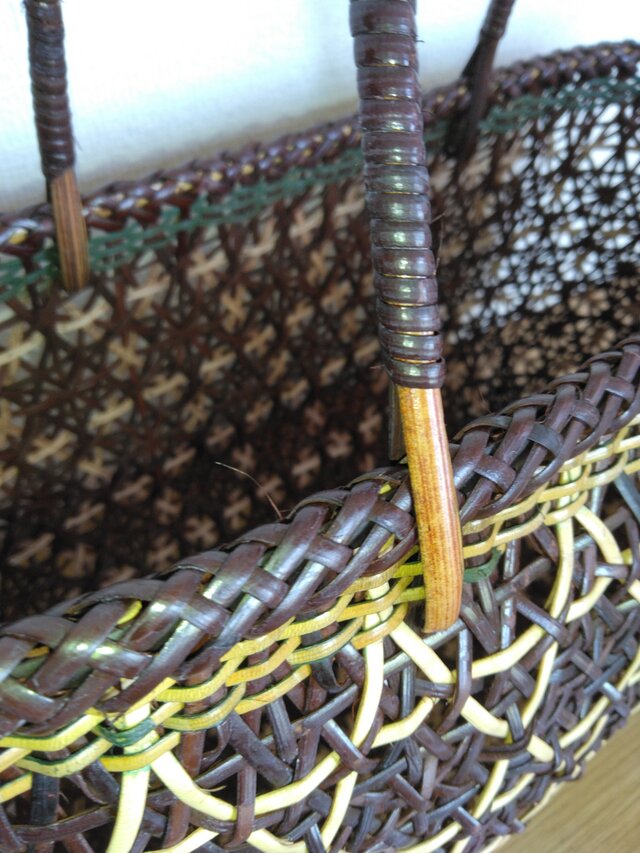 皮籐のバック　79 皮籐のバック 79 | iichi 日々の暮らしを心地よくする