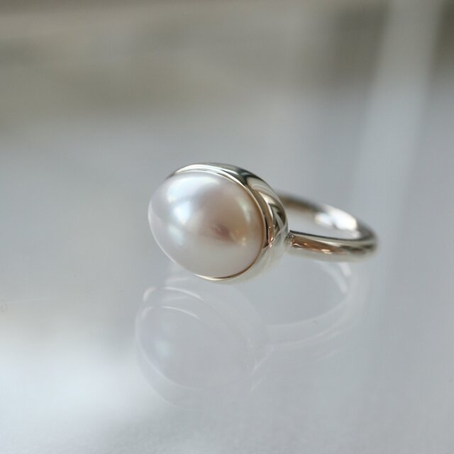 water fresh pearl ring