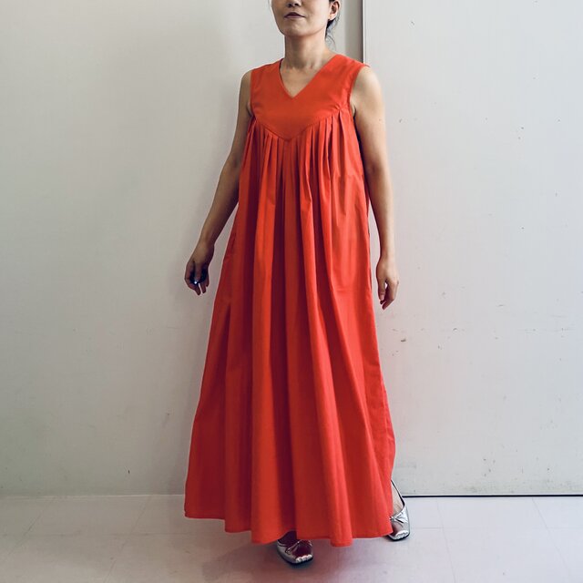 archivio オレンジ ノースリーブ ワンピース サイズ４０ ZARA - 美品 ZARA ザラ ワンピース ノースリーブ オレンジ 人気