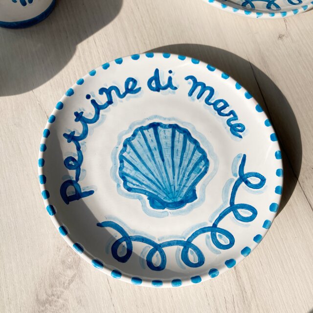 古代地中海美術館 限定 プレート 5枚セット 小皿 取り皿 オシャレ (は