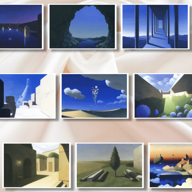 ポストカード①｜気軽に楽しむアート｜癒しのインテリア＆ギフトに