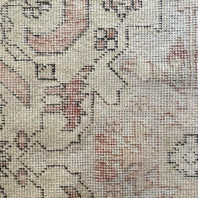 94×180 リバーシブル 擦れシャビーなメダリオン トルコヴィンテージ