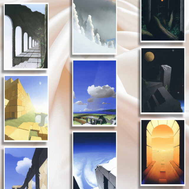 ポストカード②｜気軽に楽しむアート｜癒しのインテリア＆ギフトに