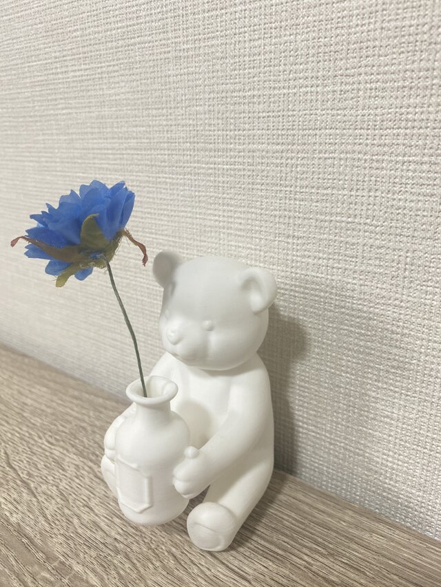 クマをモチーフにした一輪挿し | iichi 日々の暮らしを心地よくする