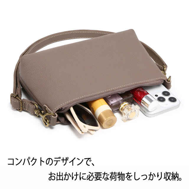 ショルダーバッグ レディース 斜めがけ 本革レザー 可愛い 小サイズ