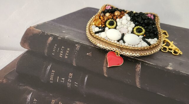 おねむ子猫ちゃんのバッグチャーム♡ストラップ♡アートドール♡ぬいぐるみ♡お花♡ おねむ子猫ちゃんのバッグチャーム♡ストラップ♡アートドール