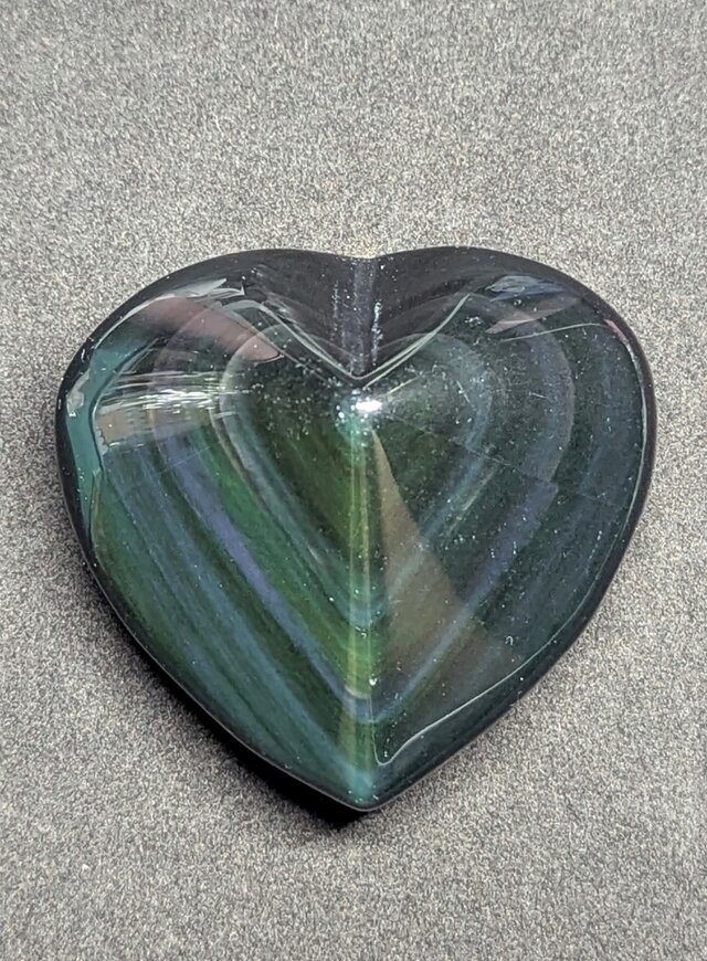 レインボーオブシディアン ハートフラワー レインボーオブシディアン ハートフラワー 【公式通販】