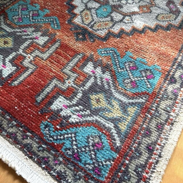 50×96 オレンジグラデーション 小さなメダリオン トルコ
