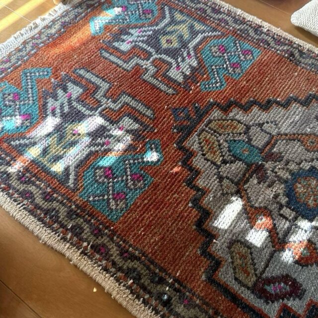 50×96 オレンジグラデーション 小さなメダリオン トルコ