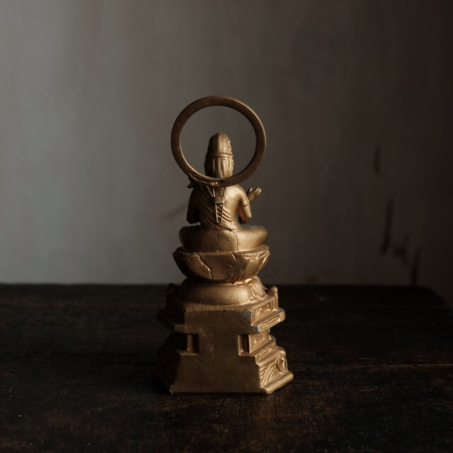 仏教美術 観音 仏像 オブジェ 置物 インテリア 工芸品 美術品 A1507