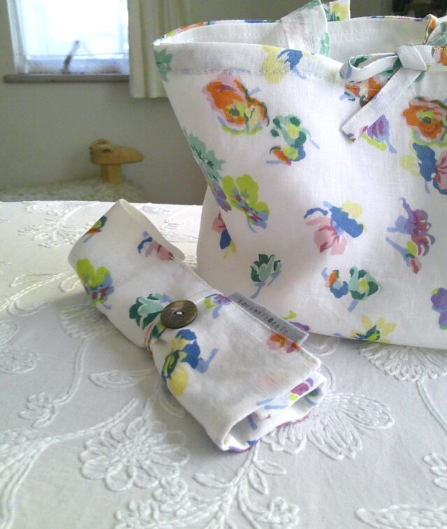 花linen×cotton LunchBag＆CutleryCase