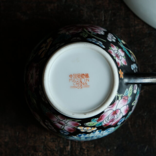 景徳鎮　シノワズリ食器&茶器セット THE-SECRET-GARDEN シノワズリ ディナープレート 26cm 飾り皿 景徳鎮