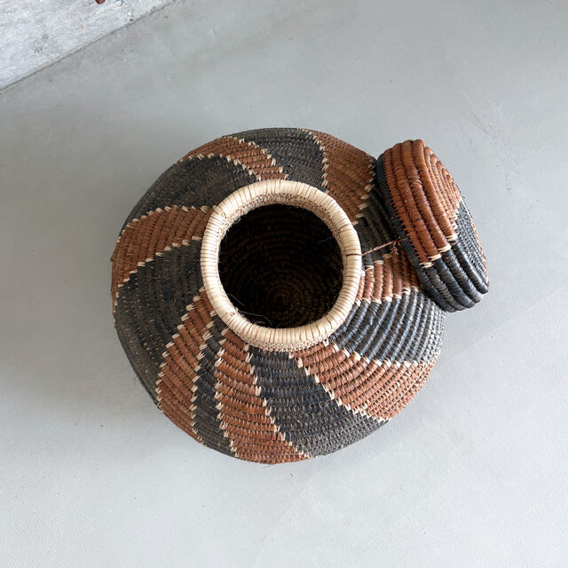 ズールーバスケット Traditional Zulu Basket | iichi 日々の暮らしを
