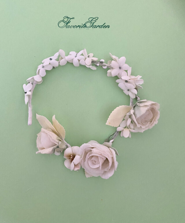 ウエディングの髪飾り