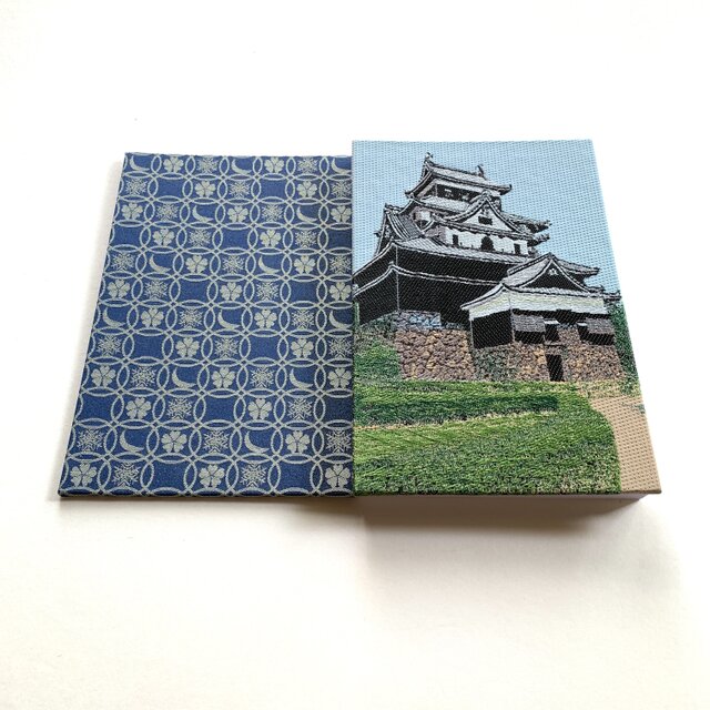 参考展示品】『松江城〜青琳（せいりん）』 御城印帳 美術名画御朱印帳