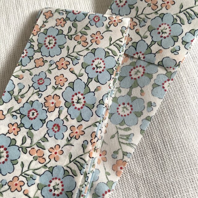 soldヌビキルト×リバティ　ファスナーポーチ soldヌビキルト×リバティ ファスナーポーチ