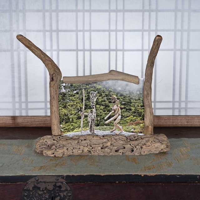 流木スタンド インテリア 流木インテリア 天然流木のランプスタンド