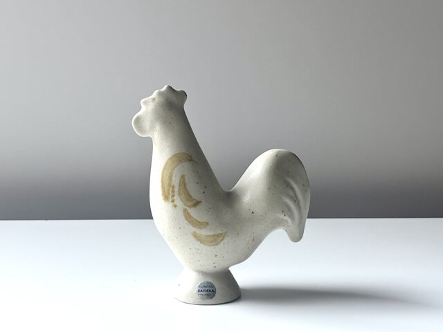 SAVIKKA】フィンランドで出会った陶器のニワトリ（雄鶏） | iichi 日々