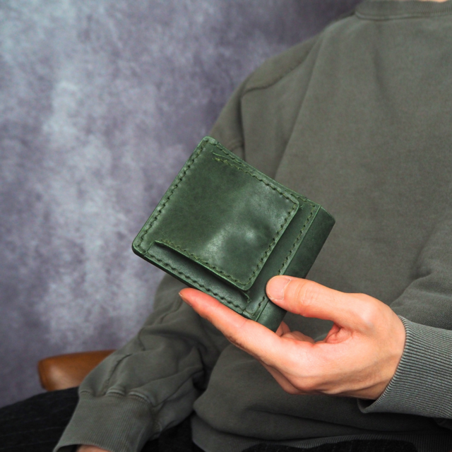 二つ折り財布 -素-