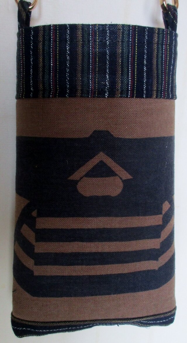 ８３４５　半纏柄で作ったポシェット　＃送料無料