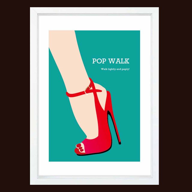 POP WALK　送料無料 　イラスト　A4〜A0　ポスター　アートポスター　アート/sei検索新着順　3690