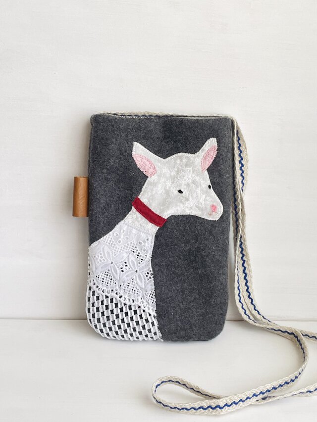 おめかしこやぎの散歩　ポシェット