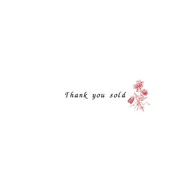【thank you sold】【ネックレス】夜の花