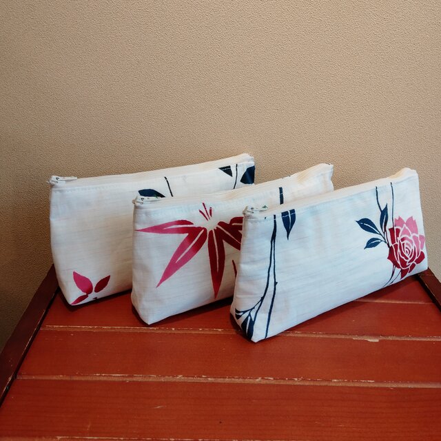 浴衣　長方形型ポーチ（大）