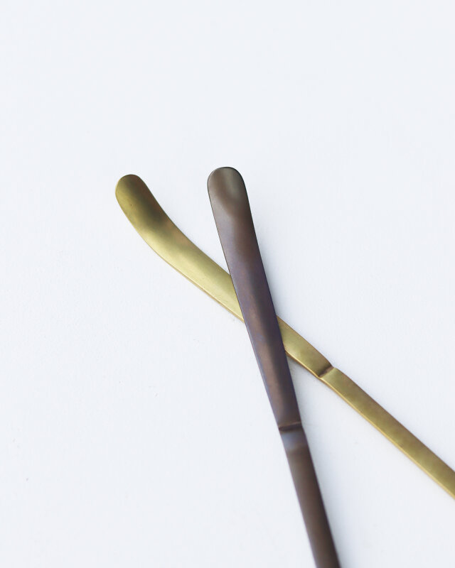 茶杓 真鍮茶杓 [ chasyaku ] | iichi 日々の暮らしを心地よくする