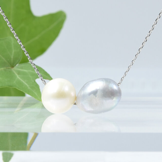 淡水パール ネックレス ペンダント SV925 CK049CIBSN