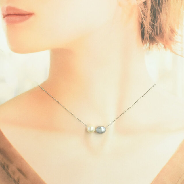 淡水パール ネックレス ペンダント SV925 CK049CIBSN | iichi 日々の