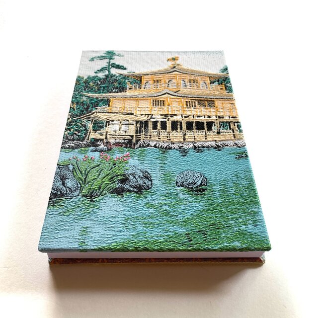 金閣寺〜神時』 美術名画御朱印帳 B6大判 御朱印帳 京都 重要文化財 