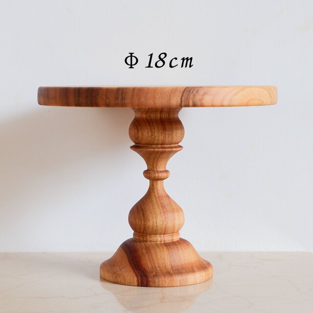 キャンドルスタンド ケーキスタンド 木製 楠 ケーキ台 燭台 13.5cm キャンドルスタンド ケーキスタンド 木製 楠 ケーキ台 燭台 13.5cm