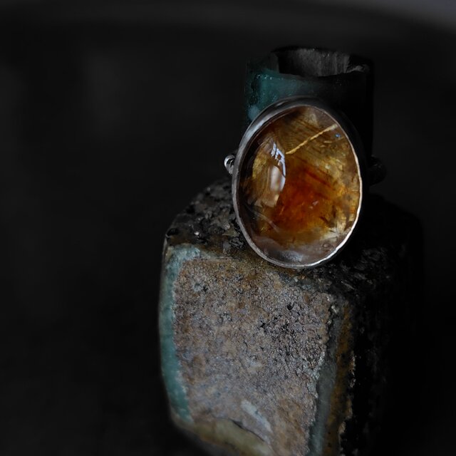 ファントムシトリンシルバーリング#9