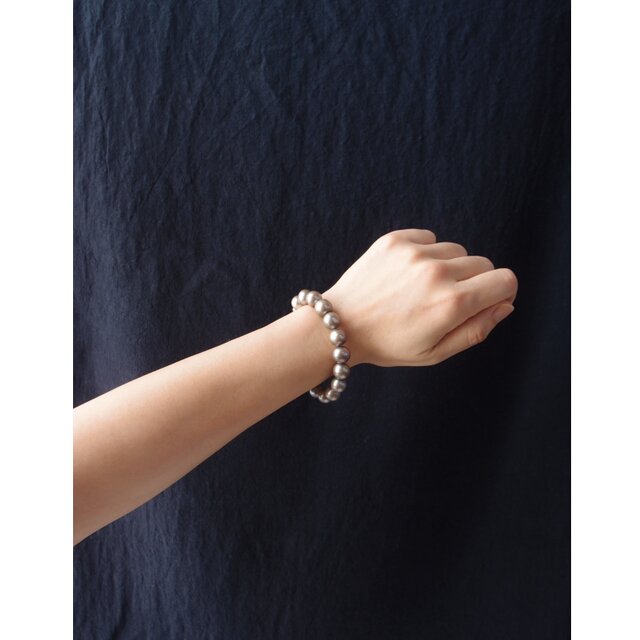 Greige Pearl Bracelet／グレージュパール ブレスレット