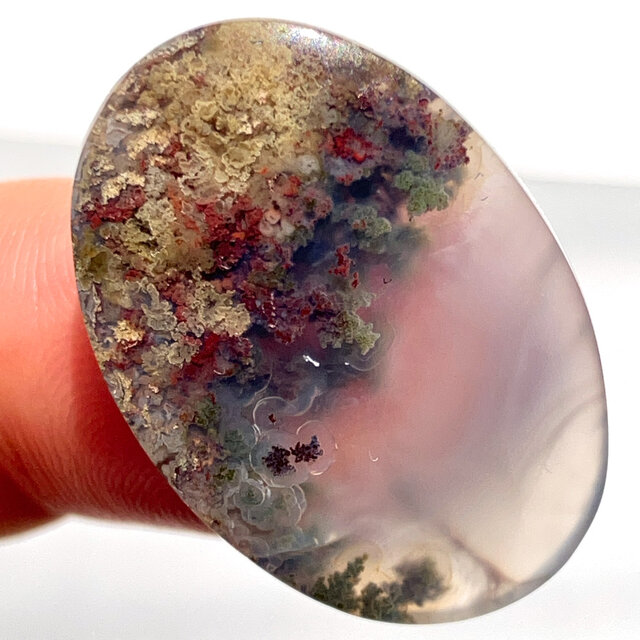 no.097 芝庭のモスアゲート　一点物 no.097 芝庭のモスアゲート 一点物