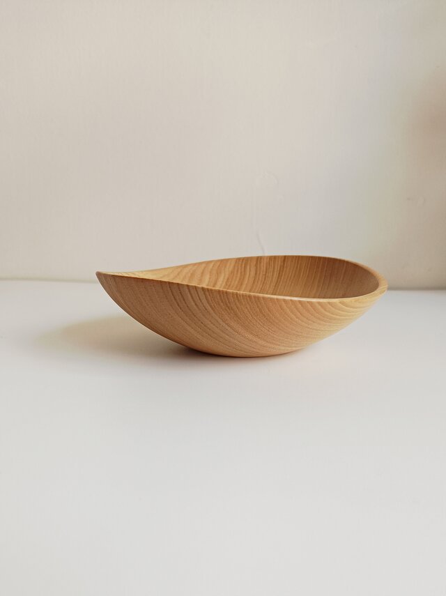 センの浅鉢　Φ14.4cm　お惣菜が映えるうつわ