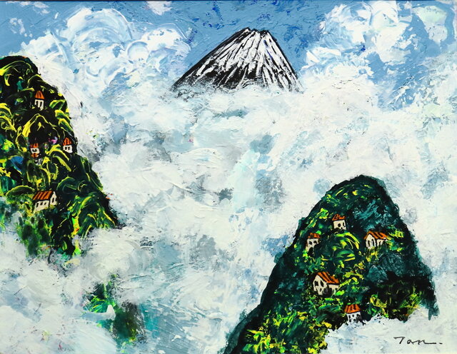 TOYAMAde. y10a4 【YORU】絵画 1点ものアート イラスト TOYAMAde. y10a4 【YORU】絵画 1点ものアート イラスト TOYAMAde