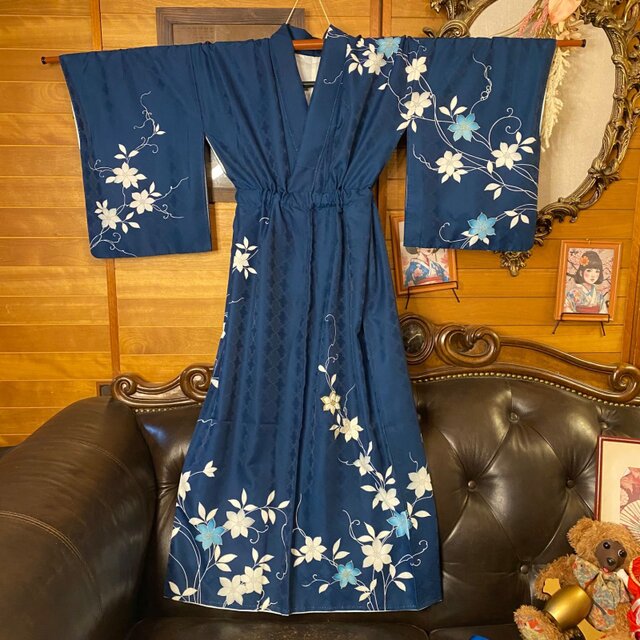 着物リメイク　ワンピース＆ボレロ　No.326 着物リメイク ワンピース＆ボレロ No.326 - メルカリ