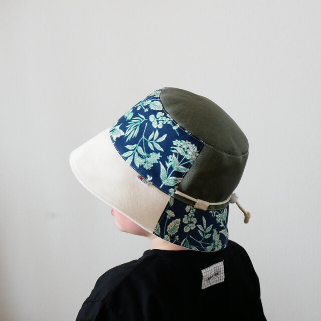 ベビー＆キッズ帽子 パッチワークバケットハット | iichi 日々の