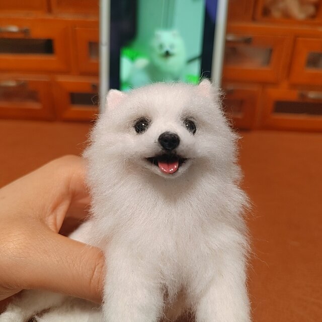 愛犬ロスを癒す 羊毛フェルト｜うちの子 オーダーメイド犬 | iichi