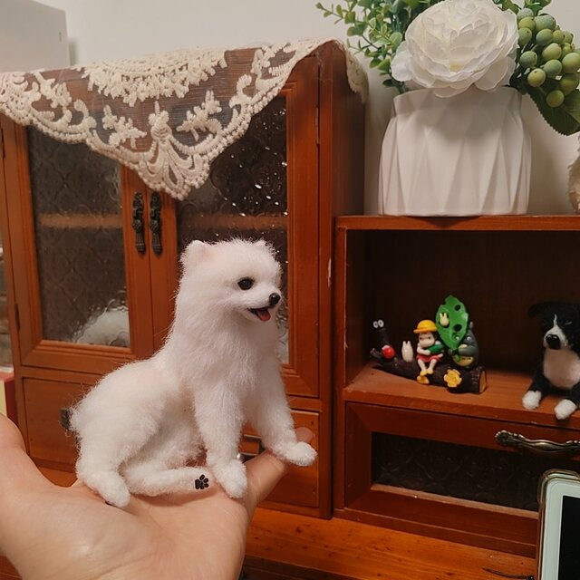 愛犬ロスを癒す 羊毛フェルト｜うちの子 オーダーメイド犬 | iichi