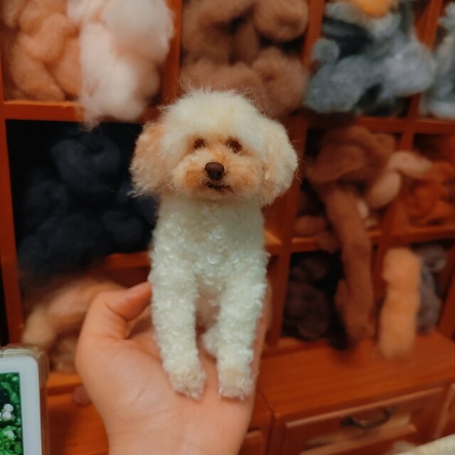 犬 うちの子グッズ 羊毛フェルト｜写真オーダー メモリアル | iichi